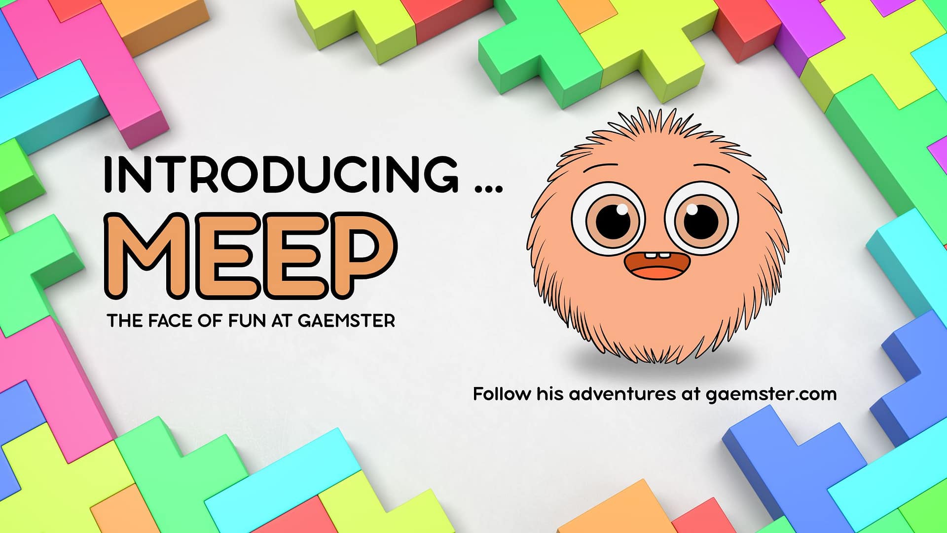 Meet MEEP: Gaemster’s Fuzzy Money Monster Mascot